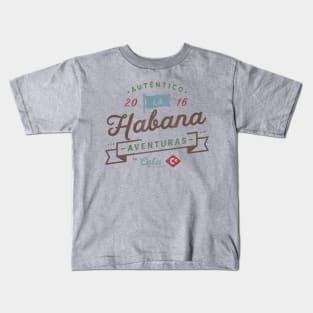 Autentico La Habana Aventuras Kids T-Shirt